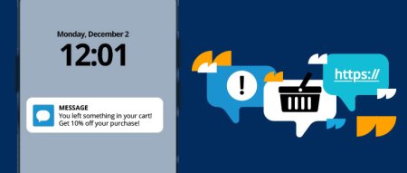 Abandon cart SMS marketing 