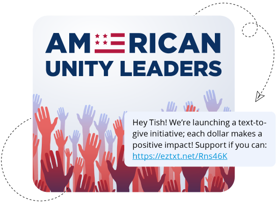 Text to give